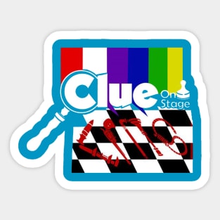 Clue Movie T-Shirt Sticker